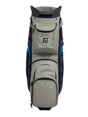 Sun Mountain H2NO ULTRA 14-Way Cart Bag - Navy/Grey/Blue