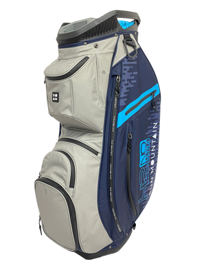 Sun Mountain H2NO ULTRA 14-Way Cart Bag - Navy/Grey/Blue