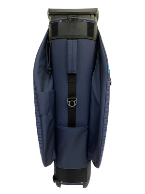 Sun Mountain H2NO ULTRA 14-Way Cart Bag - Navy/Grey/Blue