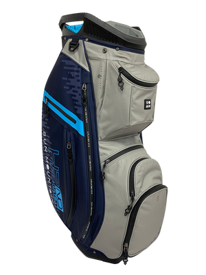 Sun Mountain H2NO ULTRA 14-Way Cart Bag - Navy/Grey/Blue