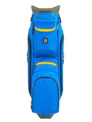 Sun Mountain H2NO ZERO 6-Way Cart Bag - Sapphire/Yellow