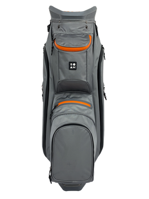 Sun Mountain H2NO ZERO 6-Way Cart Bag - Nickel/Orange