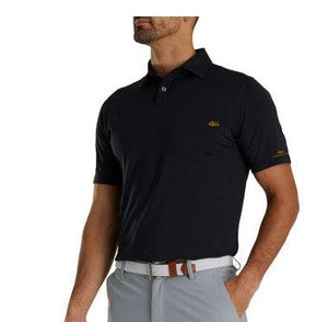 Katana Golf Mens Solid Polo - Black