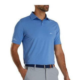 Katana Golf Mens Solid Polo - Blue