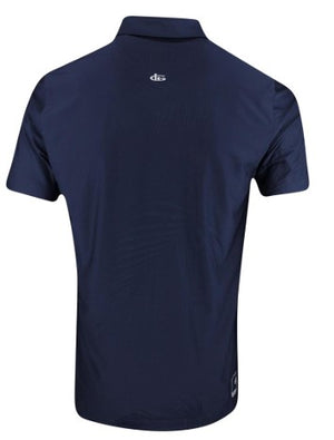Katana Golf Mens Palm Print Polo - Navy
