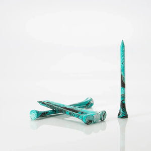 PRIDE TURQ SPLATTER TEE 3-1/4"