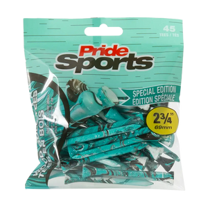 PRIDE TURQ SPLATTER TEE 2-3/4"