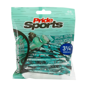 PRIDE TURQ SPLATTER TEE 3-1/4"