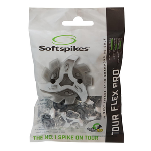 SOFTSPIKES Tour Flex Pro - Clear/White