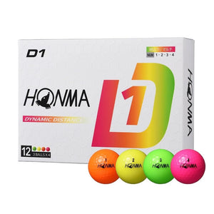 Honma D1 Golf Balls - Multi