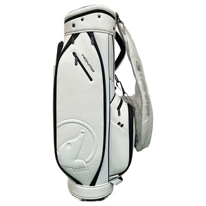Honma 9 Inch Caddy Bag - White/Black