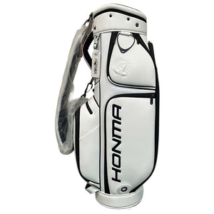 Honma 9 Inch Caddy Bag - White/Black