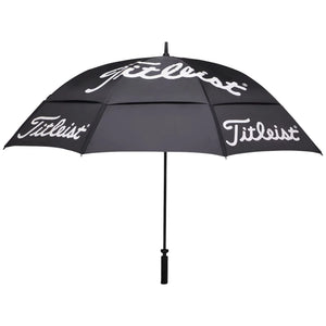 Titleist Tour Double Canopy Umbrella - Black/white
