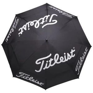 Titleist Tour Double Canopy Umbrella - Black/white