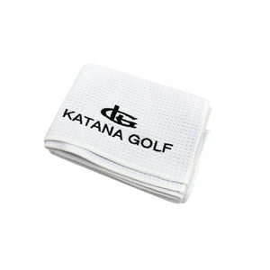 Katana Golf Towel - White