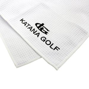 Katana Golf Towel - White