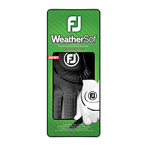 FootJoy WeatherSof Mens Left Hand Glove - Black