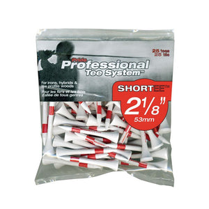 Pride Professional System 2-1/8" Wood Tees 25pc pack